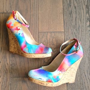 Call it Spring Colorful Wedges